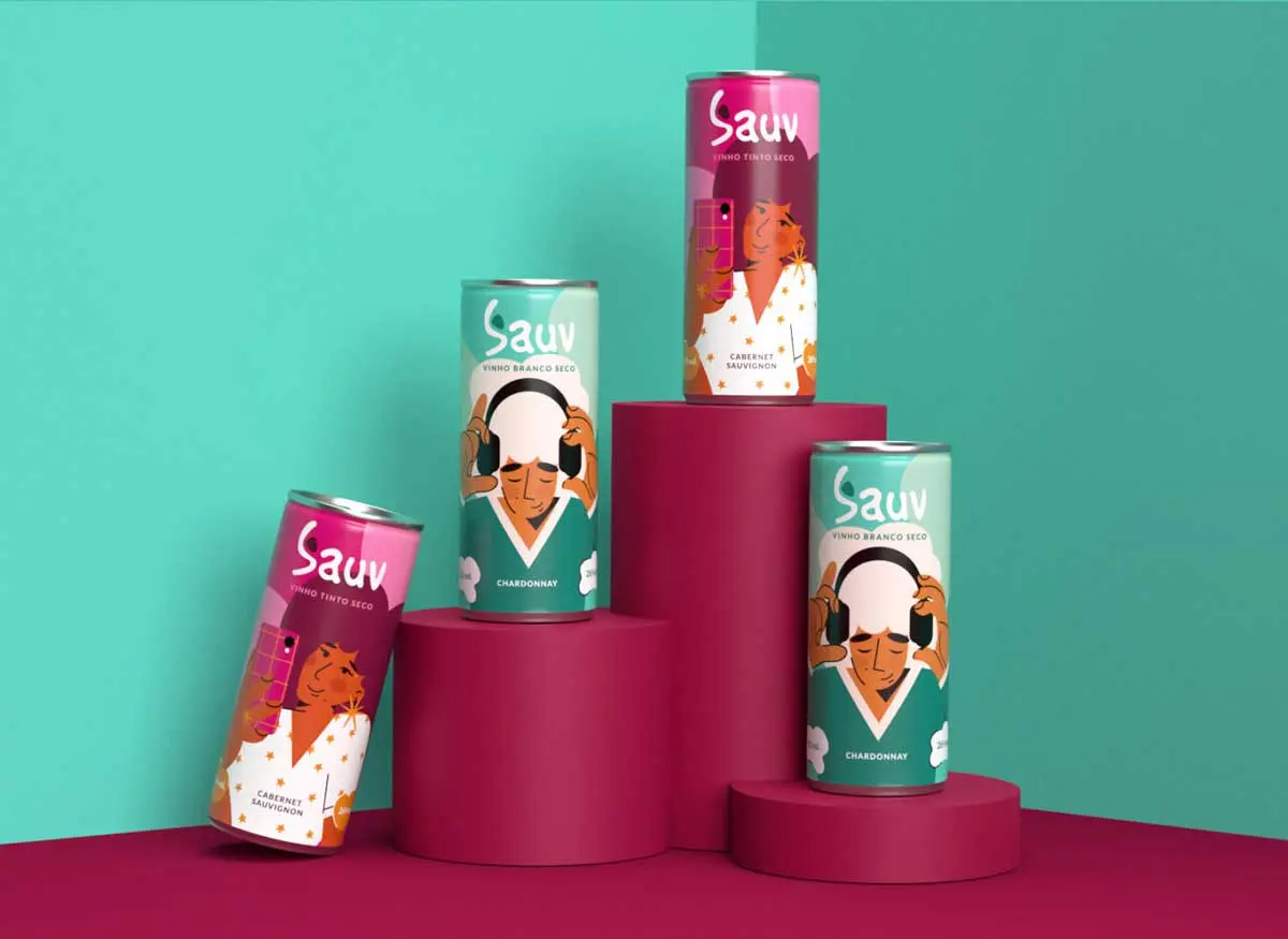 SAUV葡萄酒包装设计