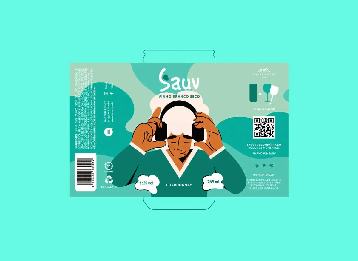 微醺葡萄酒包装设计