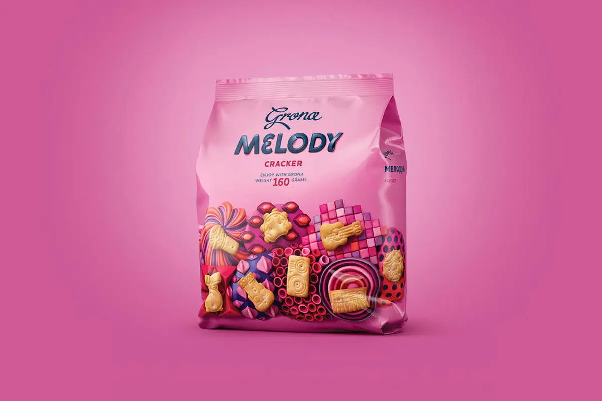 Grona零食饼干包装设计