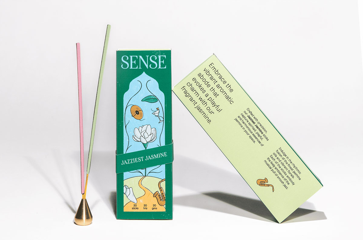 SENSE香熏包装盒设计、SENE包装设计
