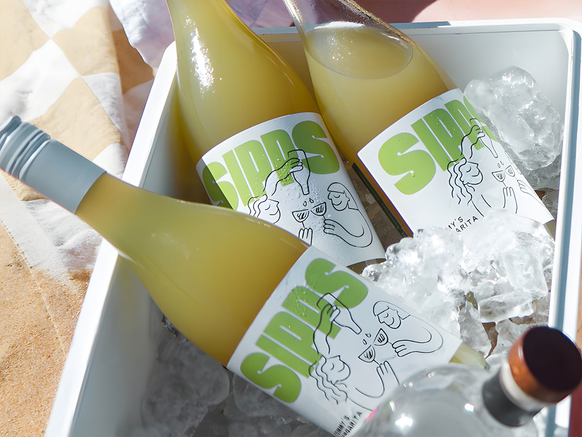 SIPPS饮料包装设计公司、SIPPS玛格丽特鸡尾酒包装