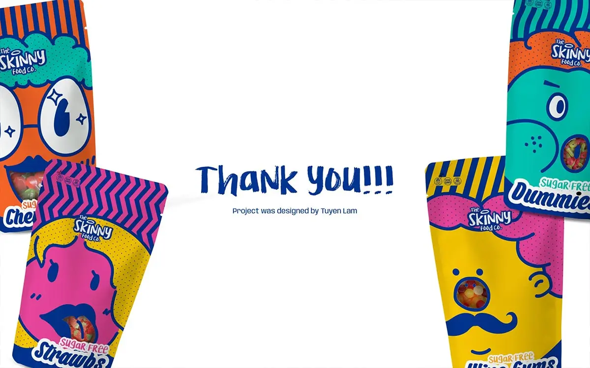 SUGAR FREE糖果包装设计图片