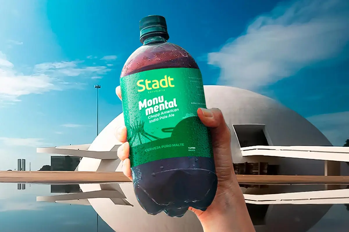德国STADT啤酒-城市插画设计