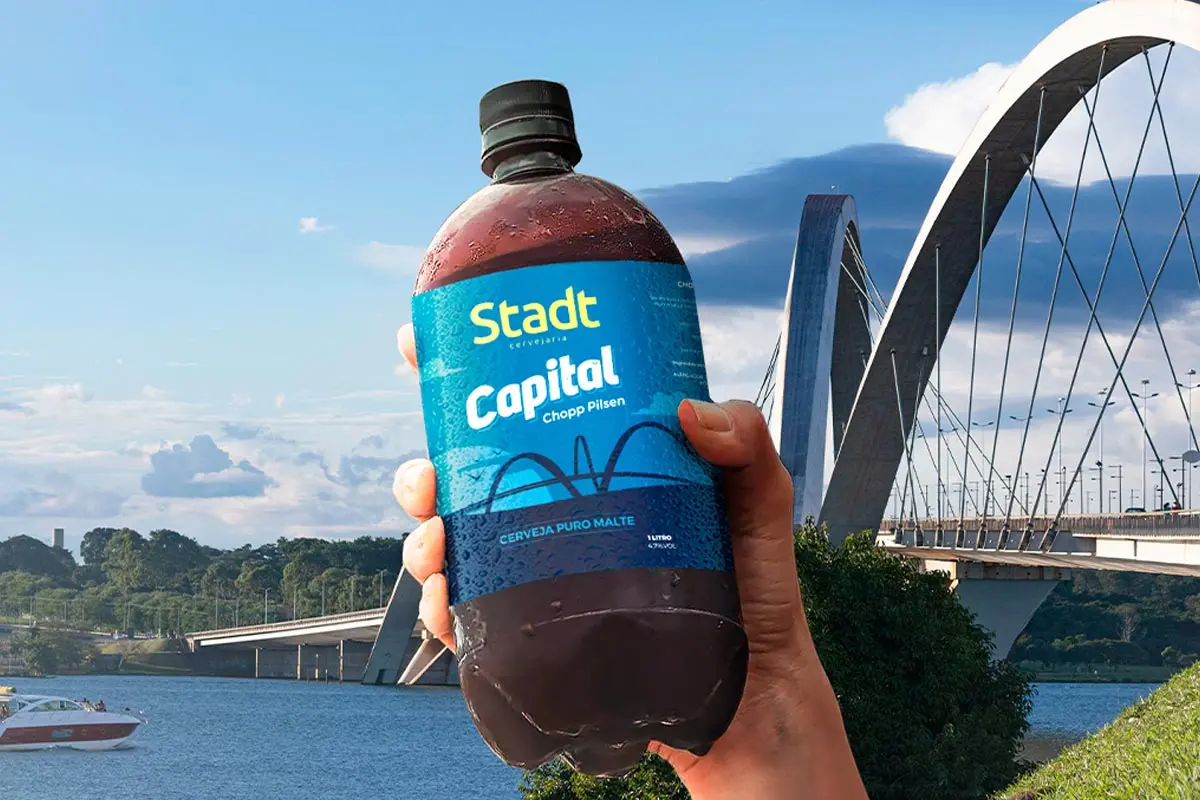 德国STADT啤酒-城市插画设计