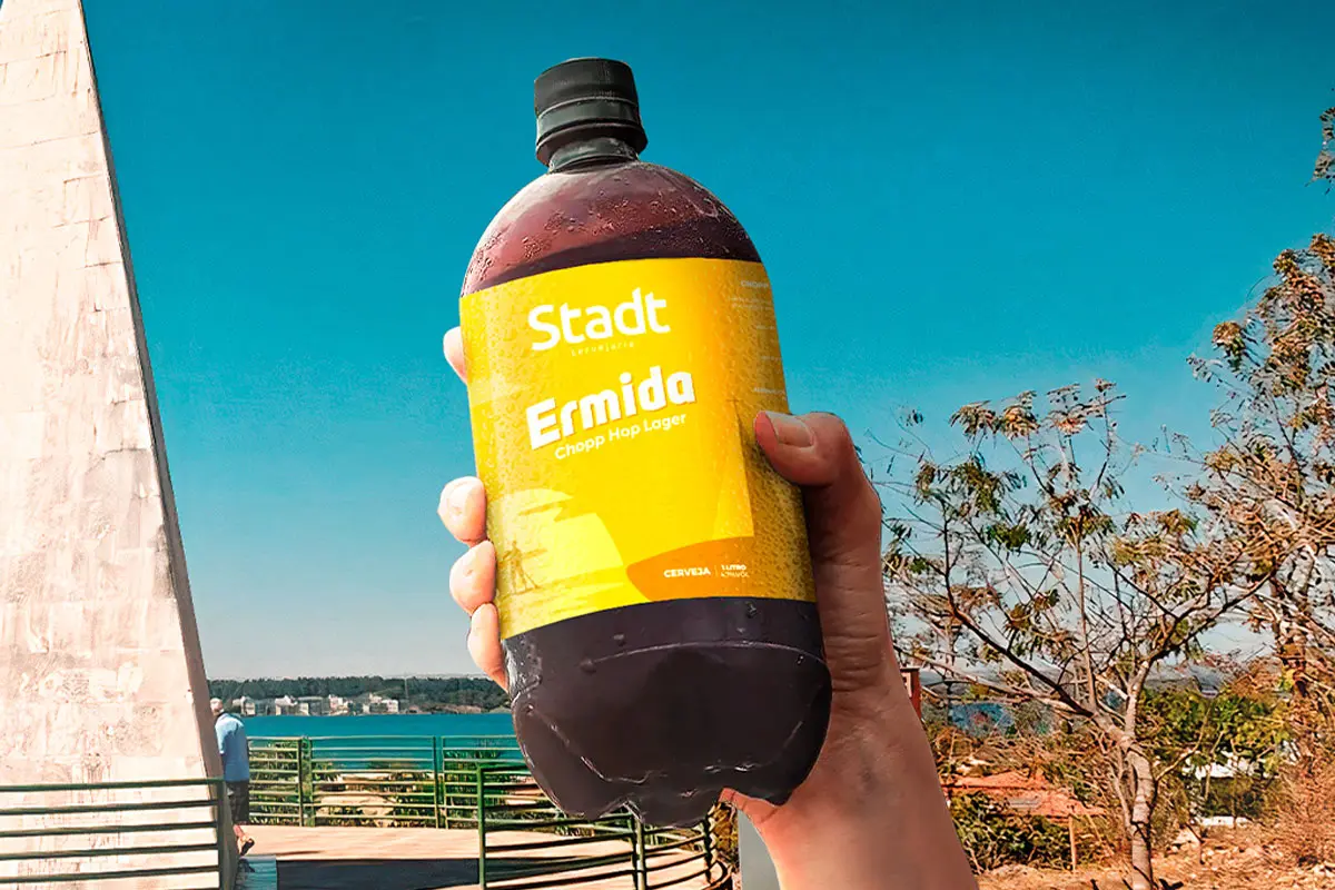 德国STADT啤酒-城市插画设计
