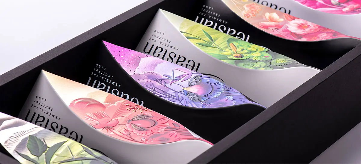 Teastan花茶包装设计