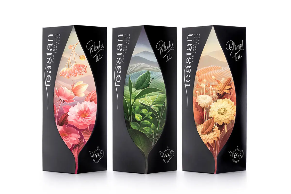 亚美尼亚包装设计 Teastan花茶包装设计