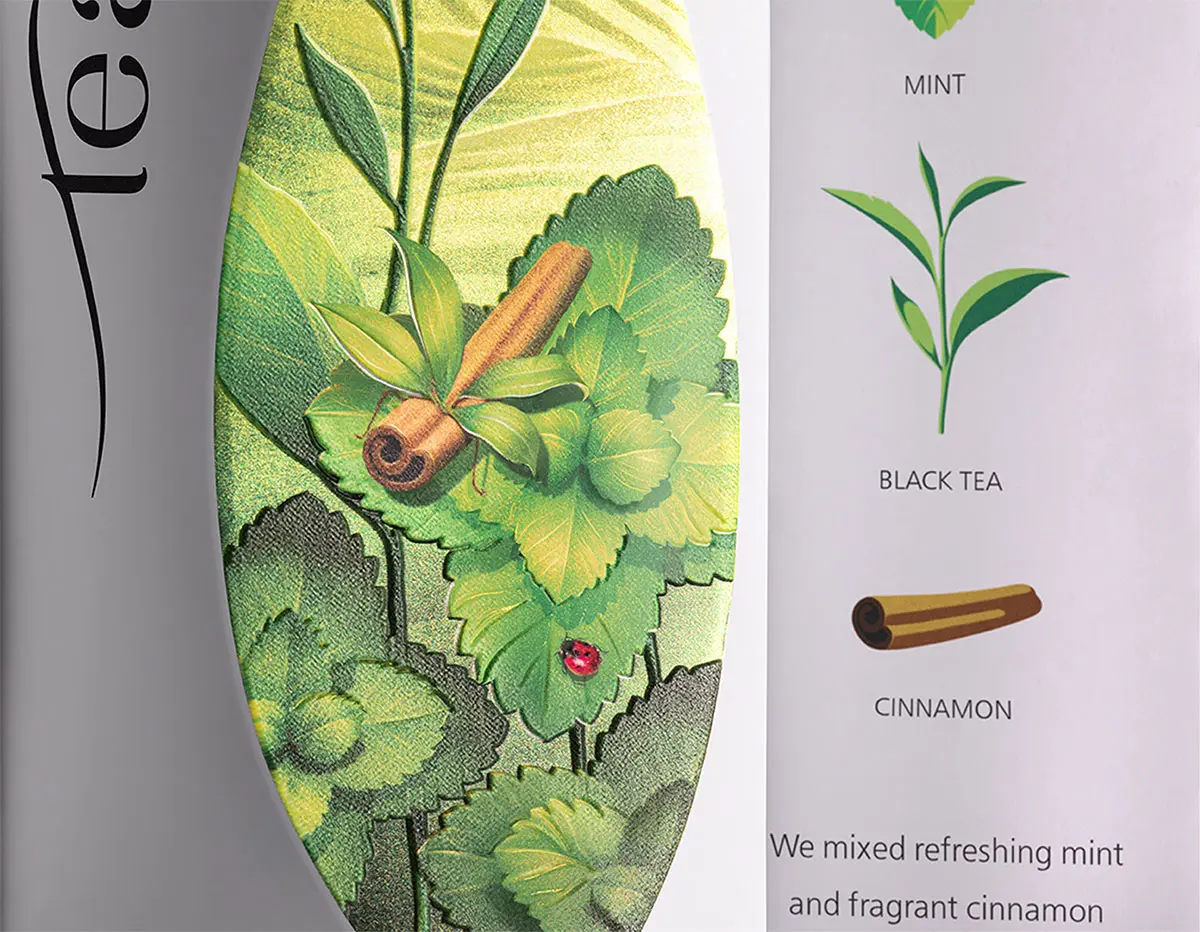 草药插画包装设计