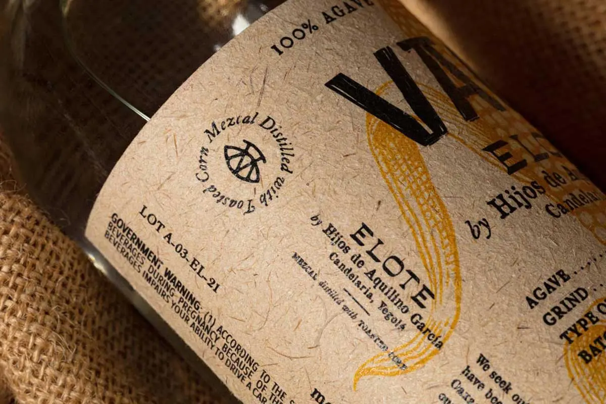 墨西哥Mezcal Vago龙舌兰酒-复古怀旧插画设计