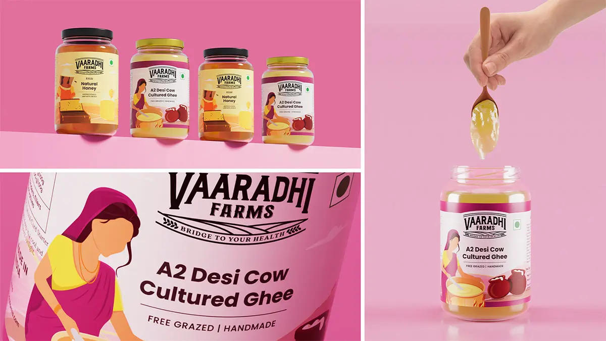 蜂巢纹路包装设计