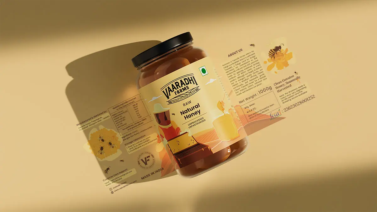 蜂蜜罐包装设计