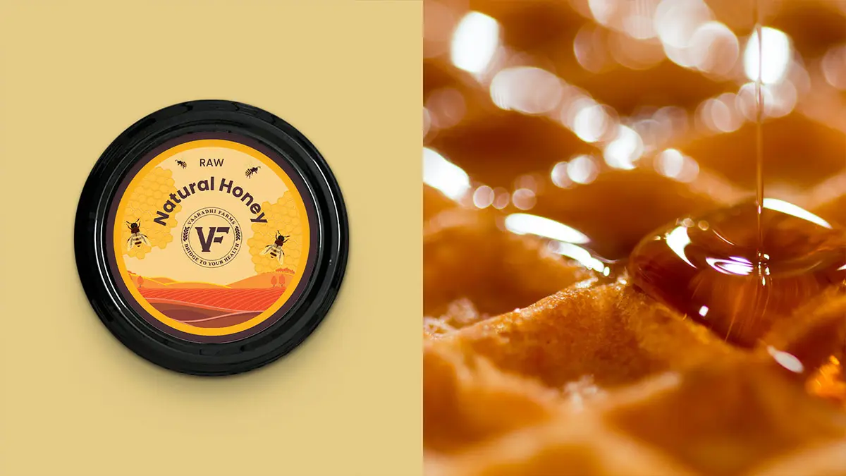 蜂蜜插画包装图片