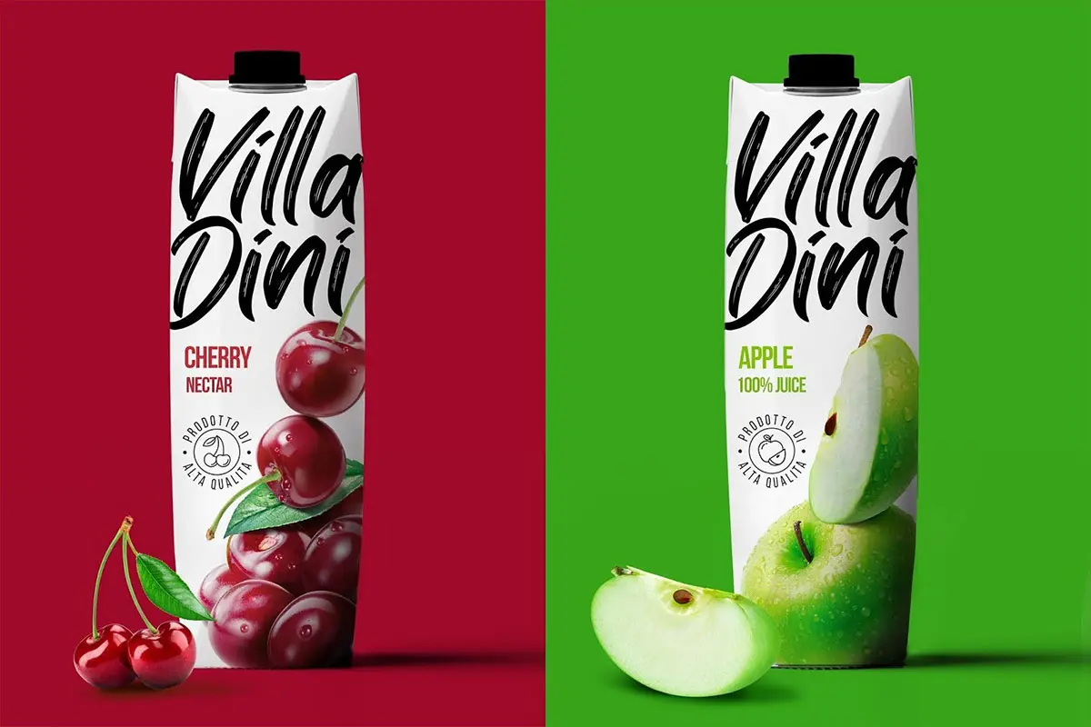 高端果汁包装设计