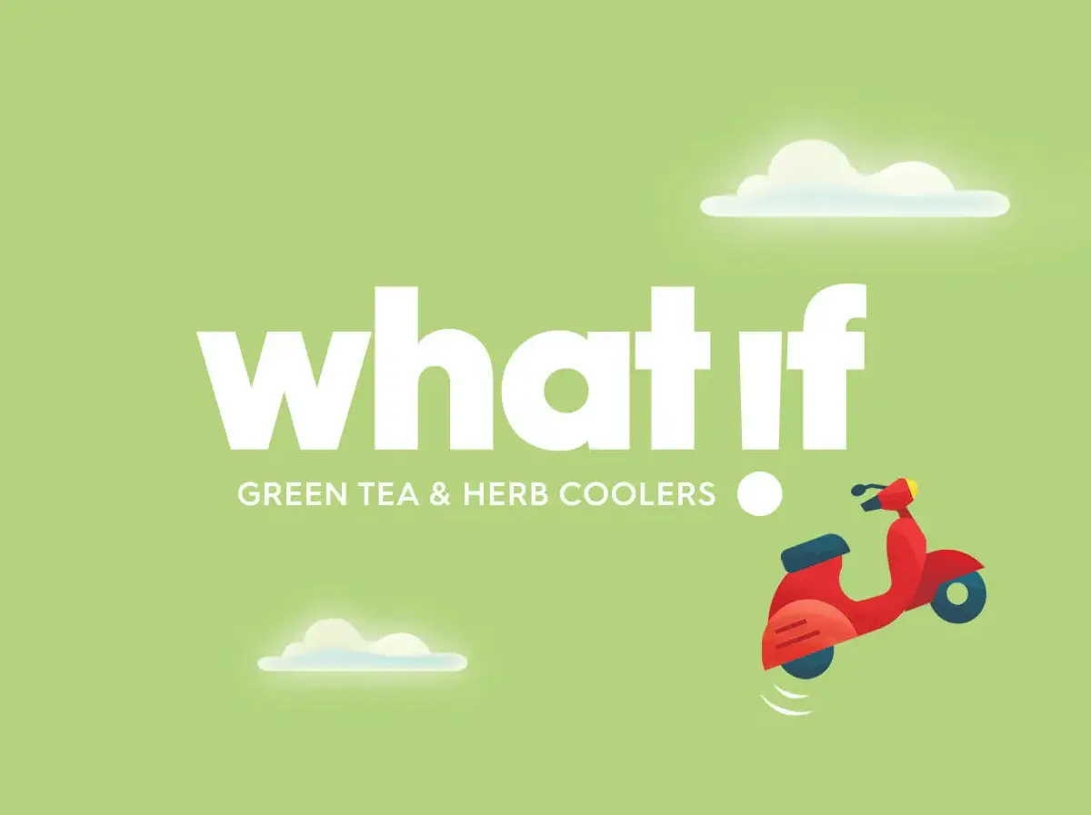 WHAT IF饮料标志设计