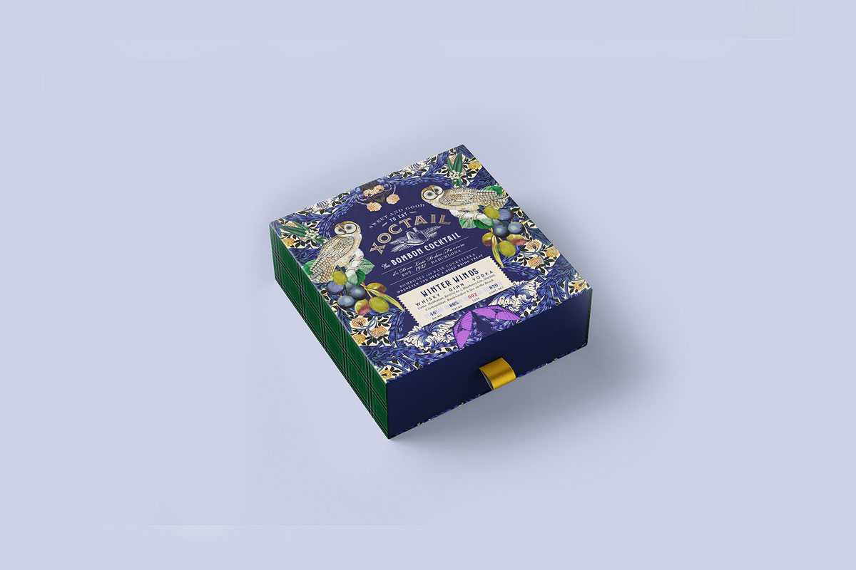 XOCTAIL巧克力包装设计，创意包装设计