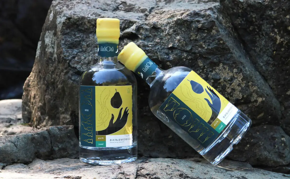 酿酒师指纹元素标签设计