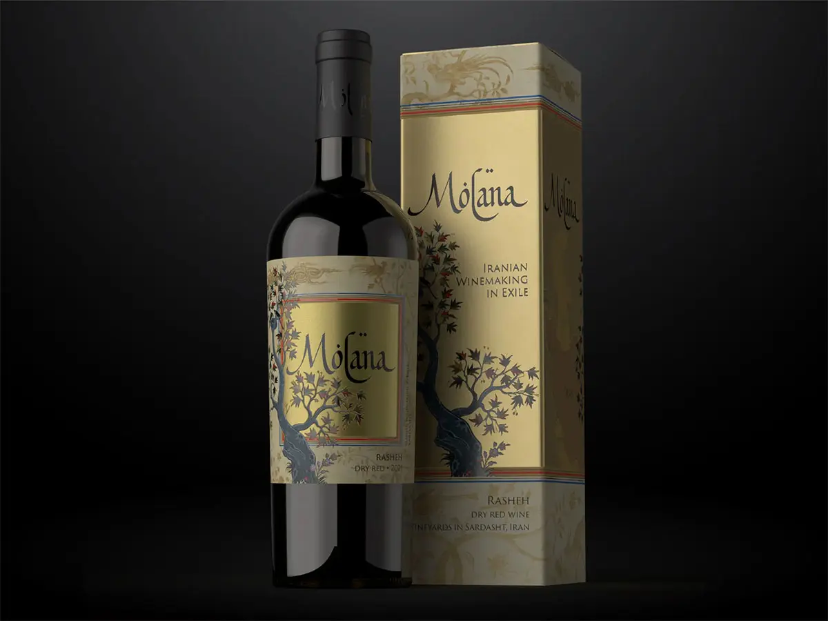 MOLANA葡萄酒酒标设计