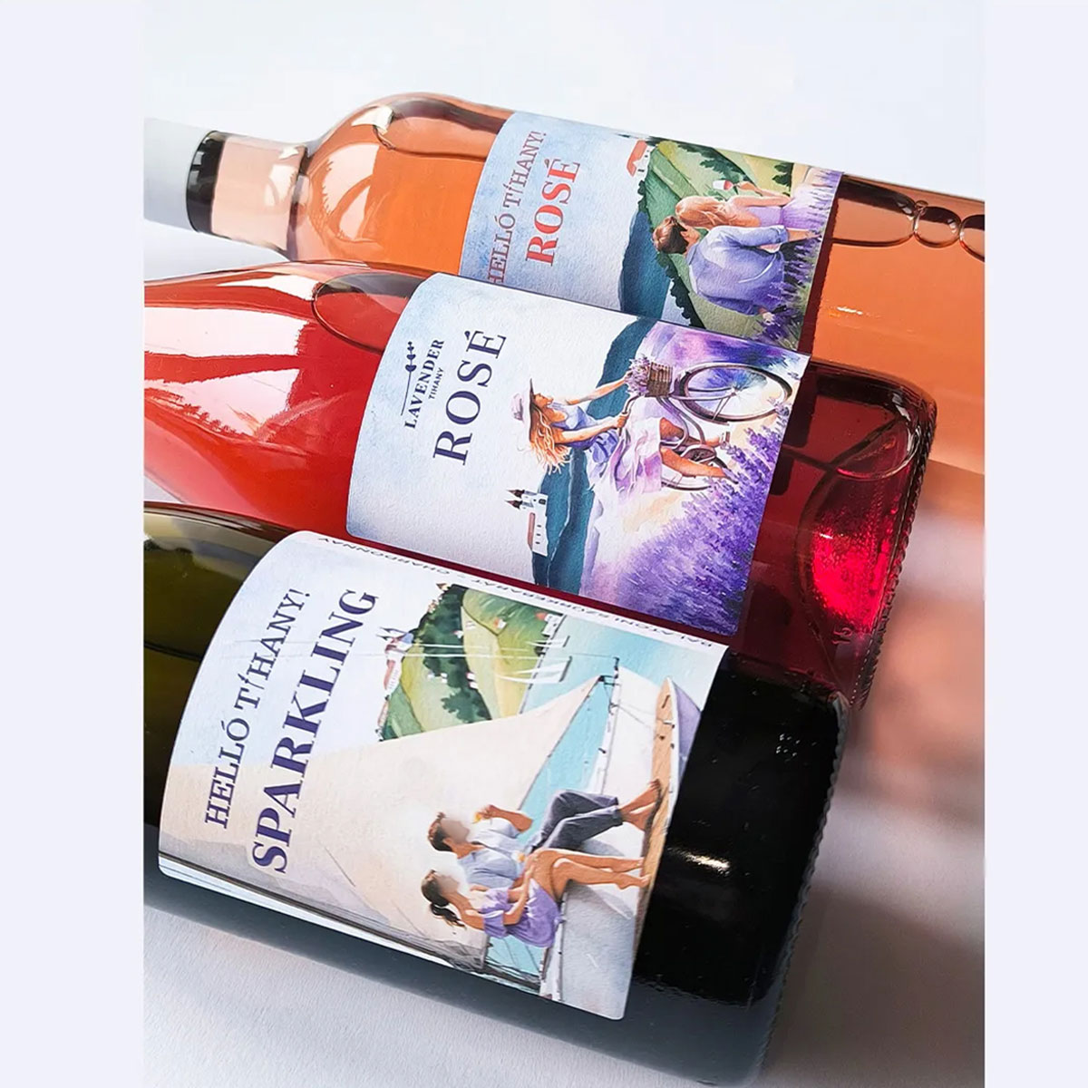 ROSÉ葡萄酒标签设计