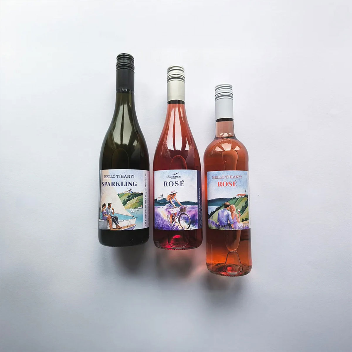 ROSÉ葡萄酒标签设计