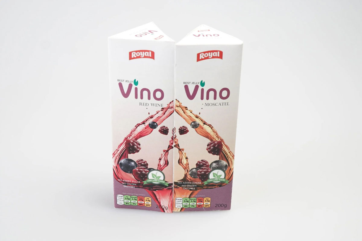 葡萄牙VINO葡萄酒包装-心形符号设计