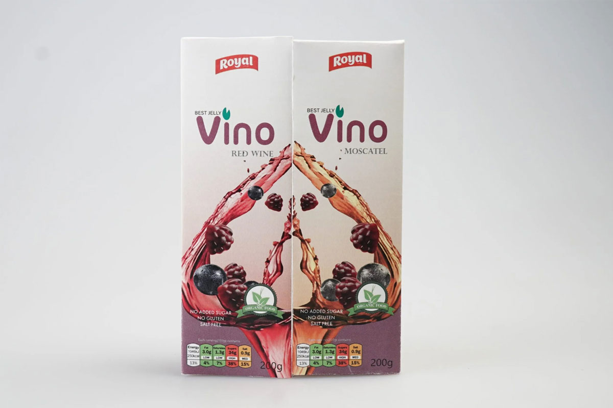 葡萄牙VINO葡萄酒包装-心形符号设计