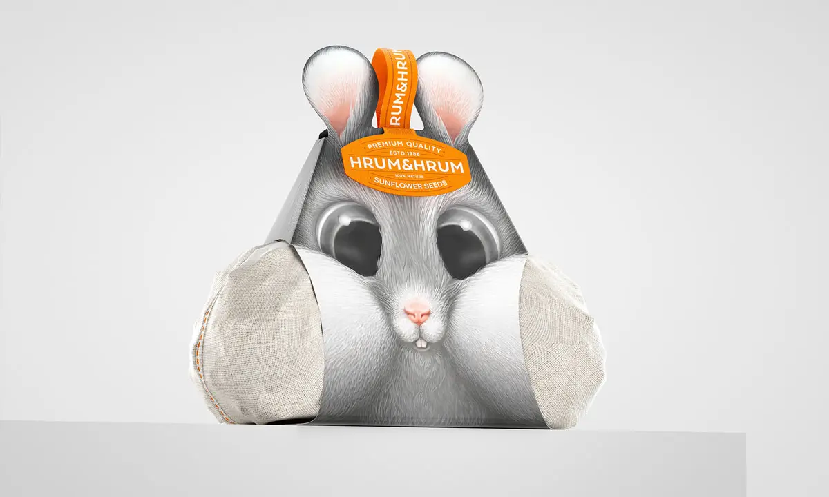 松鼠创意食品包装设计