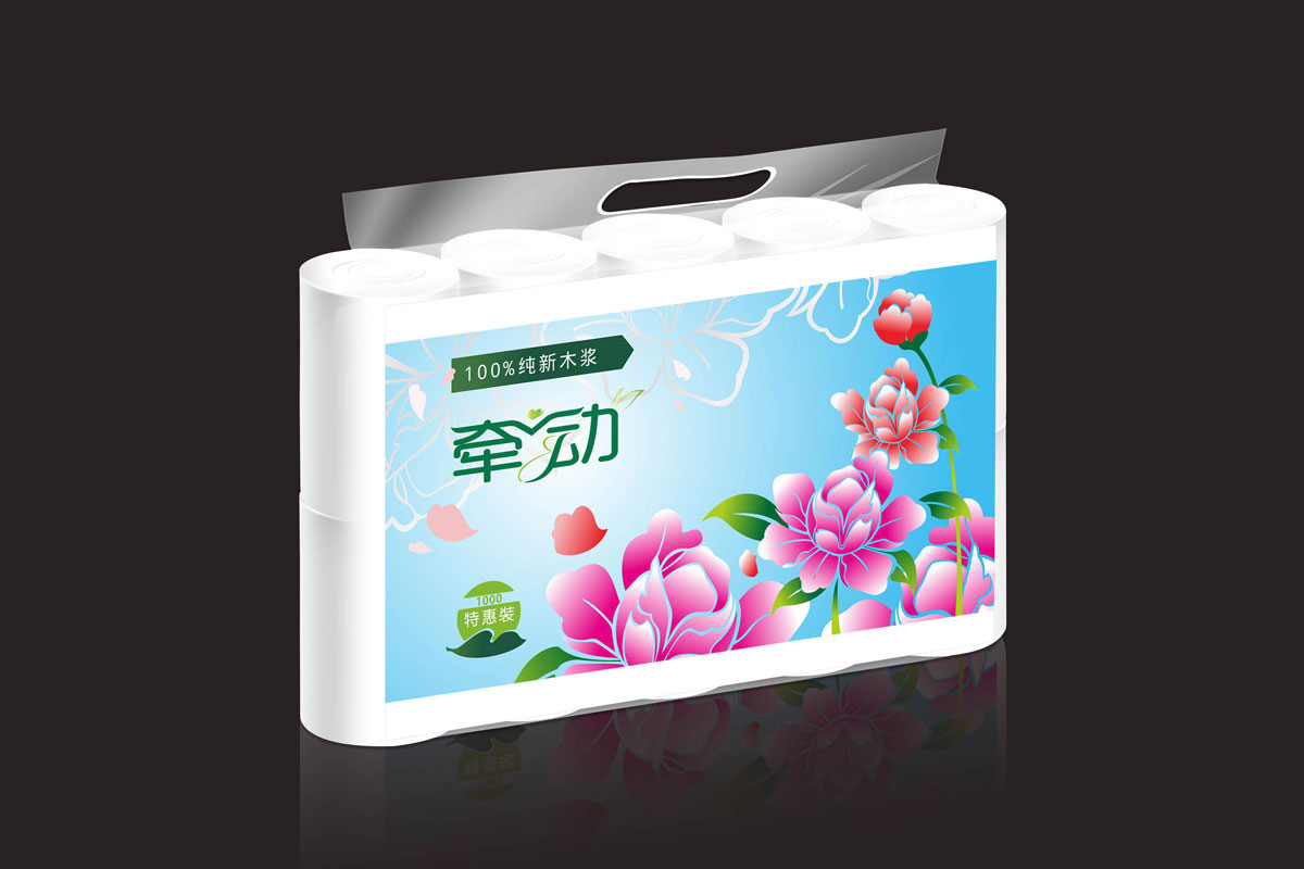实心纸巾包装设计-纸巾包装设计公司