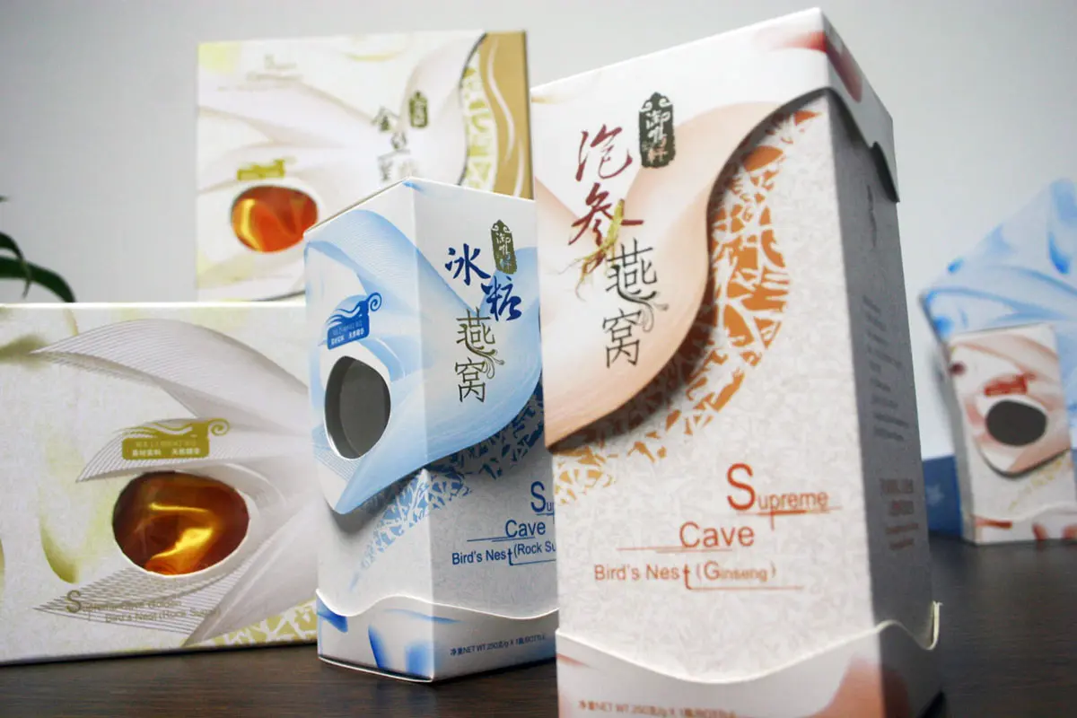 御鸣轩燕窝盒包装图片