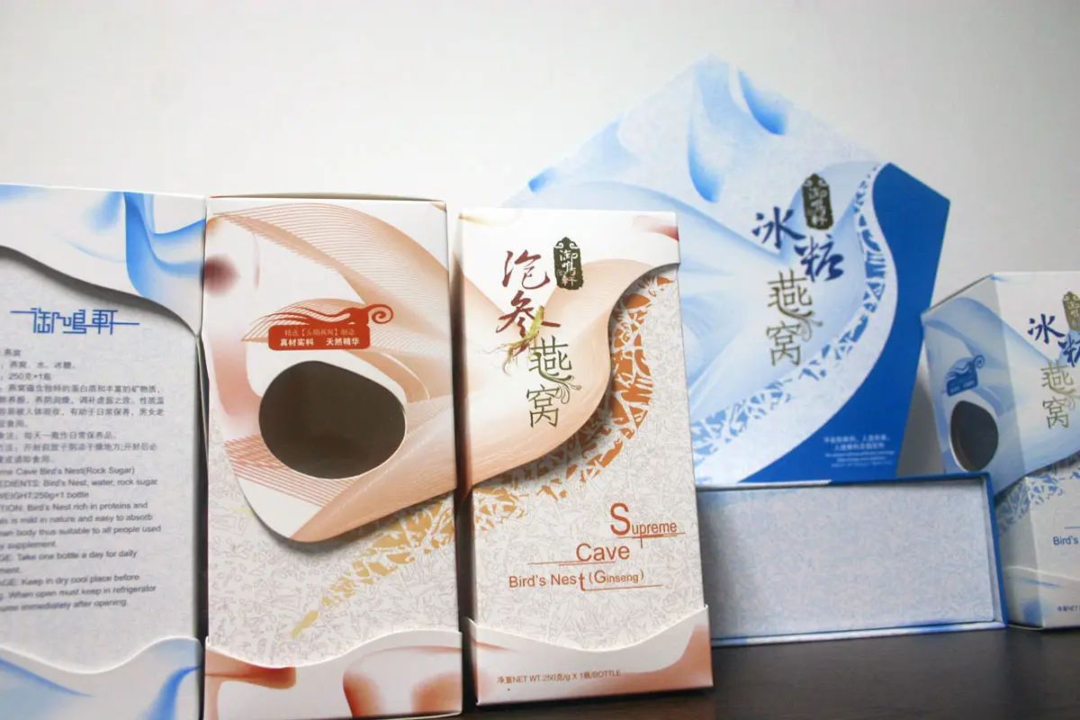 御鸣轩燕窝盒包装图片