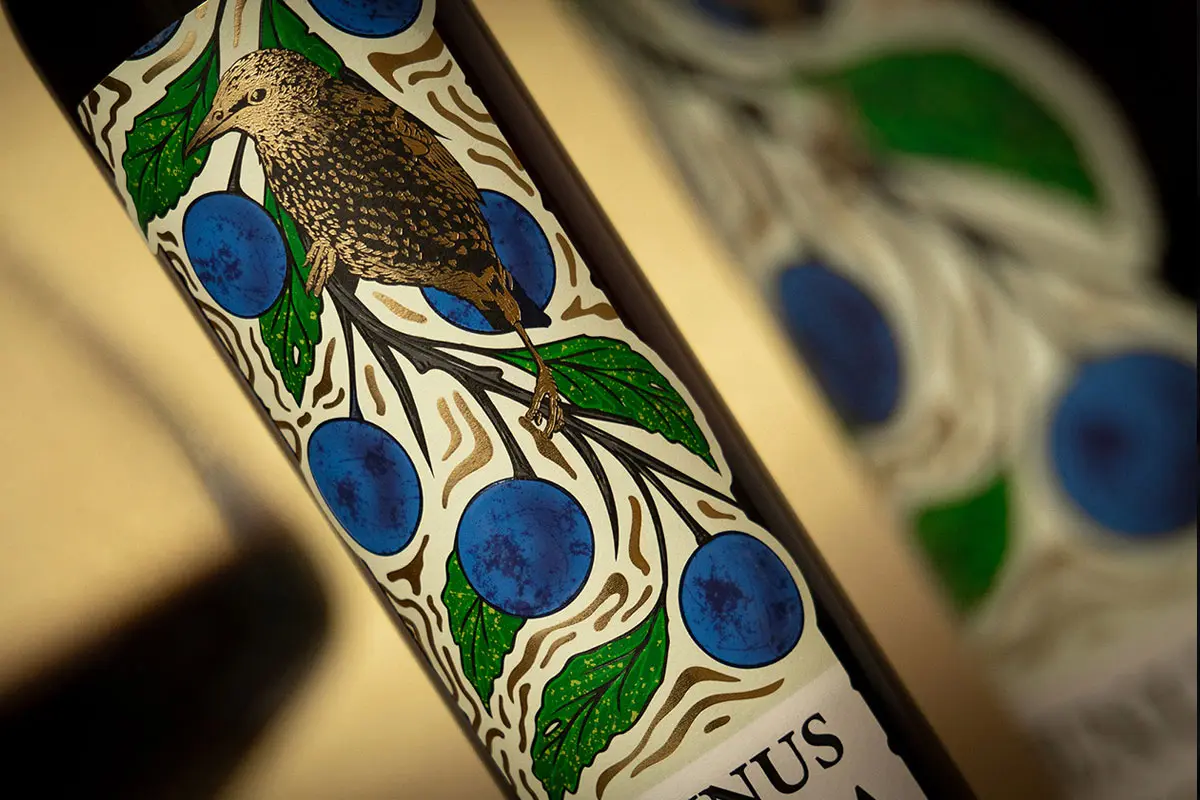 稀有鸣禽保护标签设计