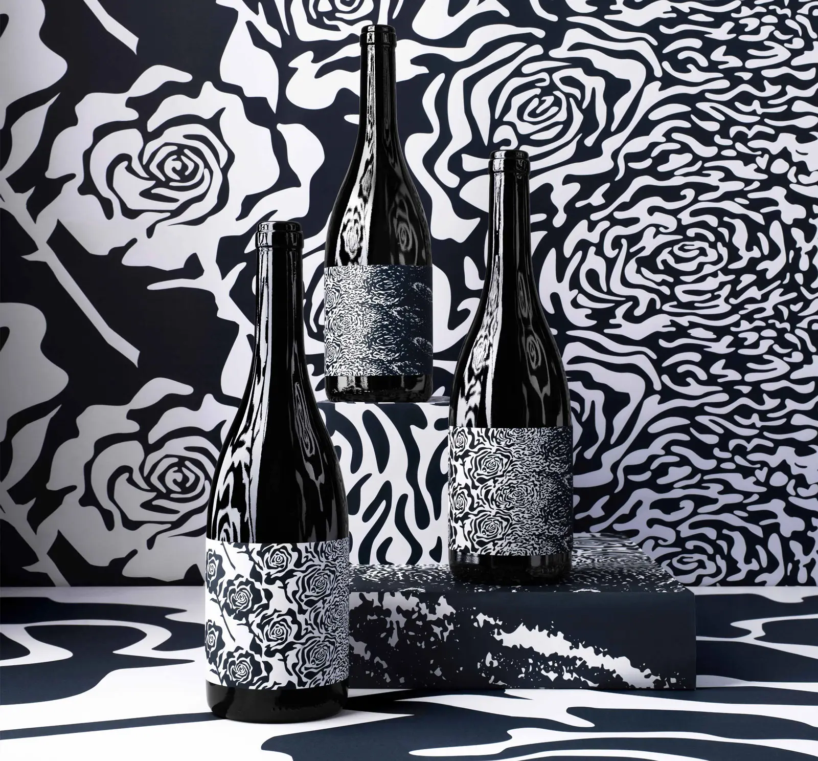 银河油墨插画包装设计