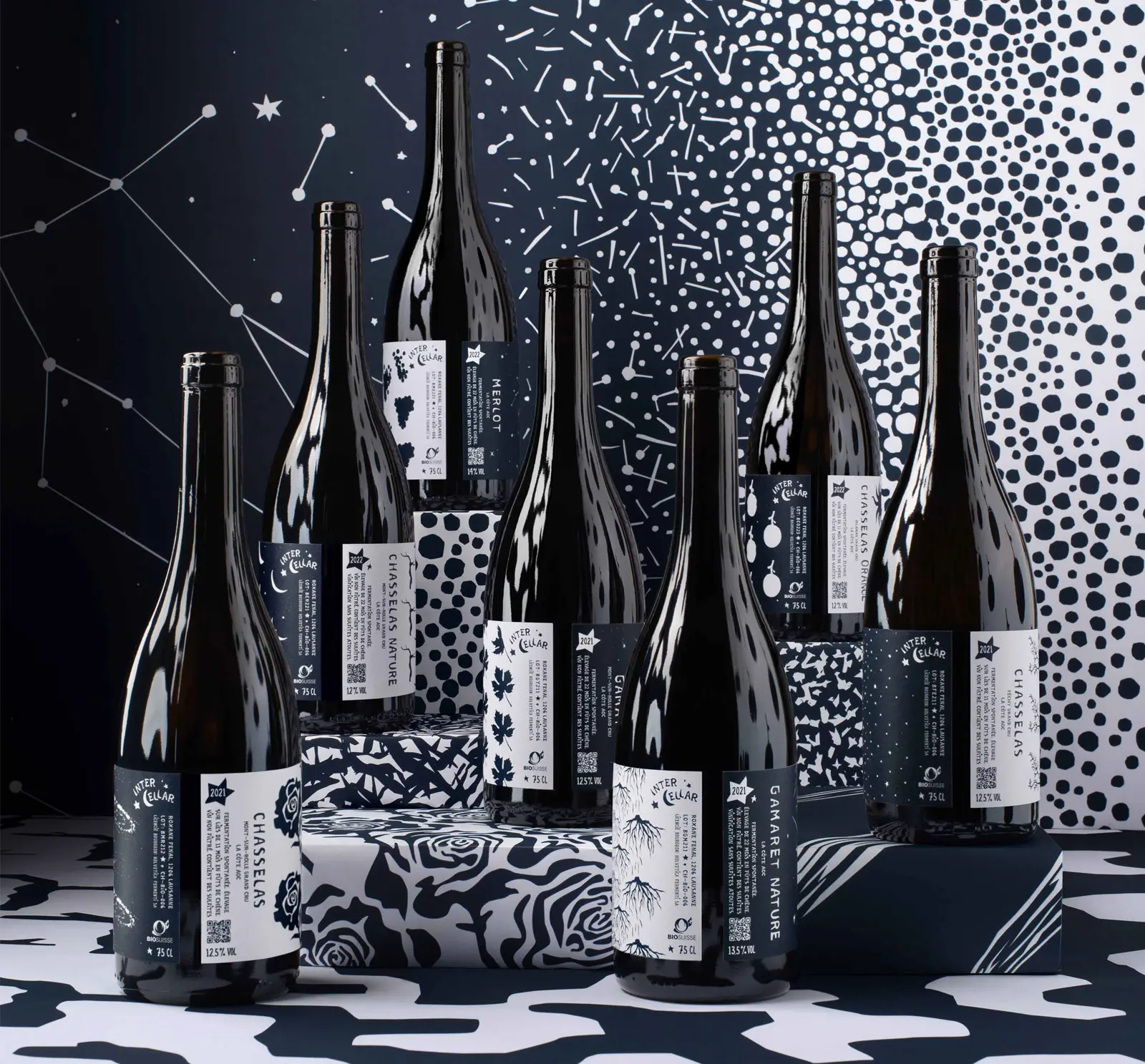 有机葡萄酒包装设计