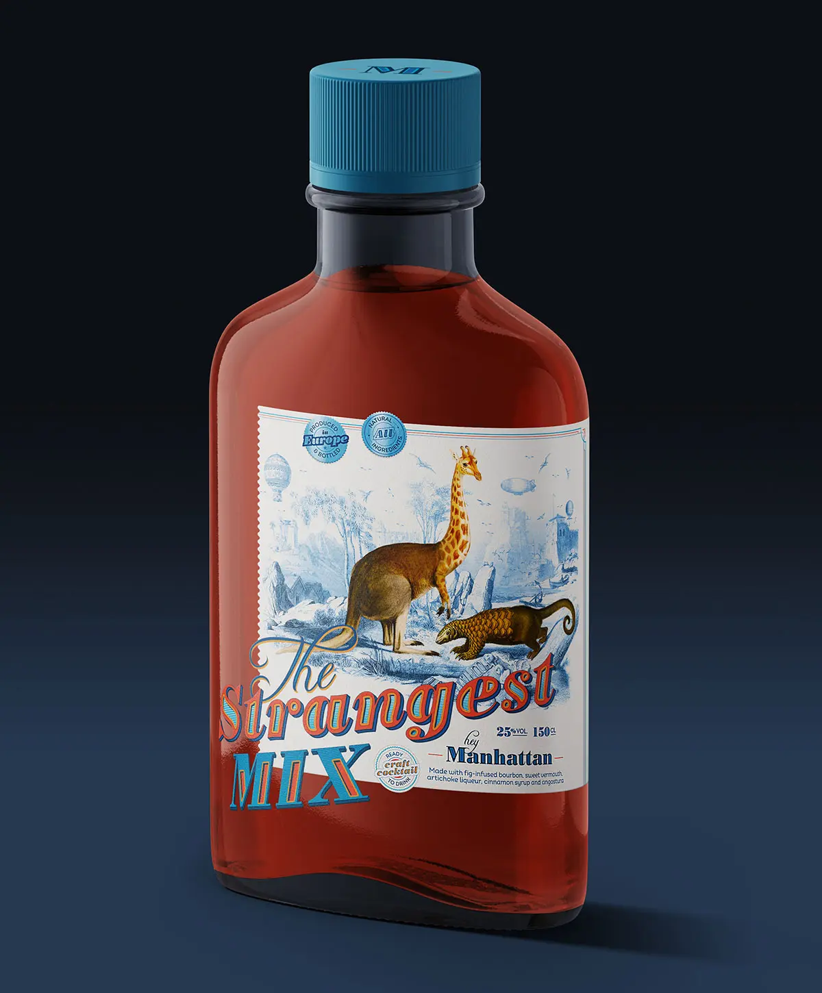 十九世纪科学插画包装设计