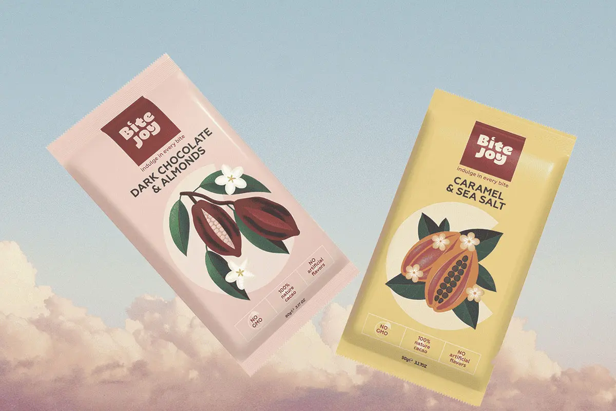 BiteJoy巧克力标志设计