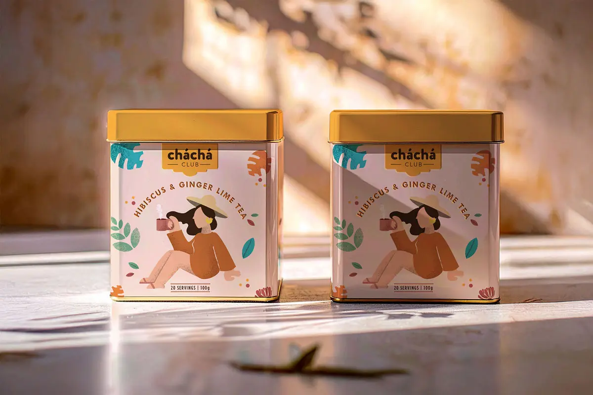 Cha-Cha Club 茶包装