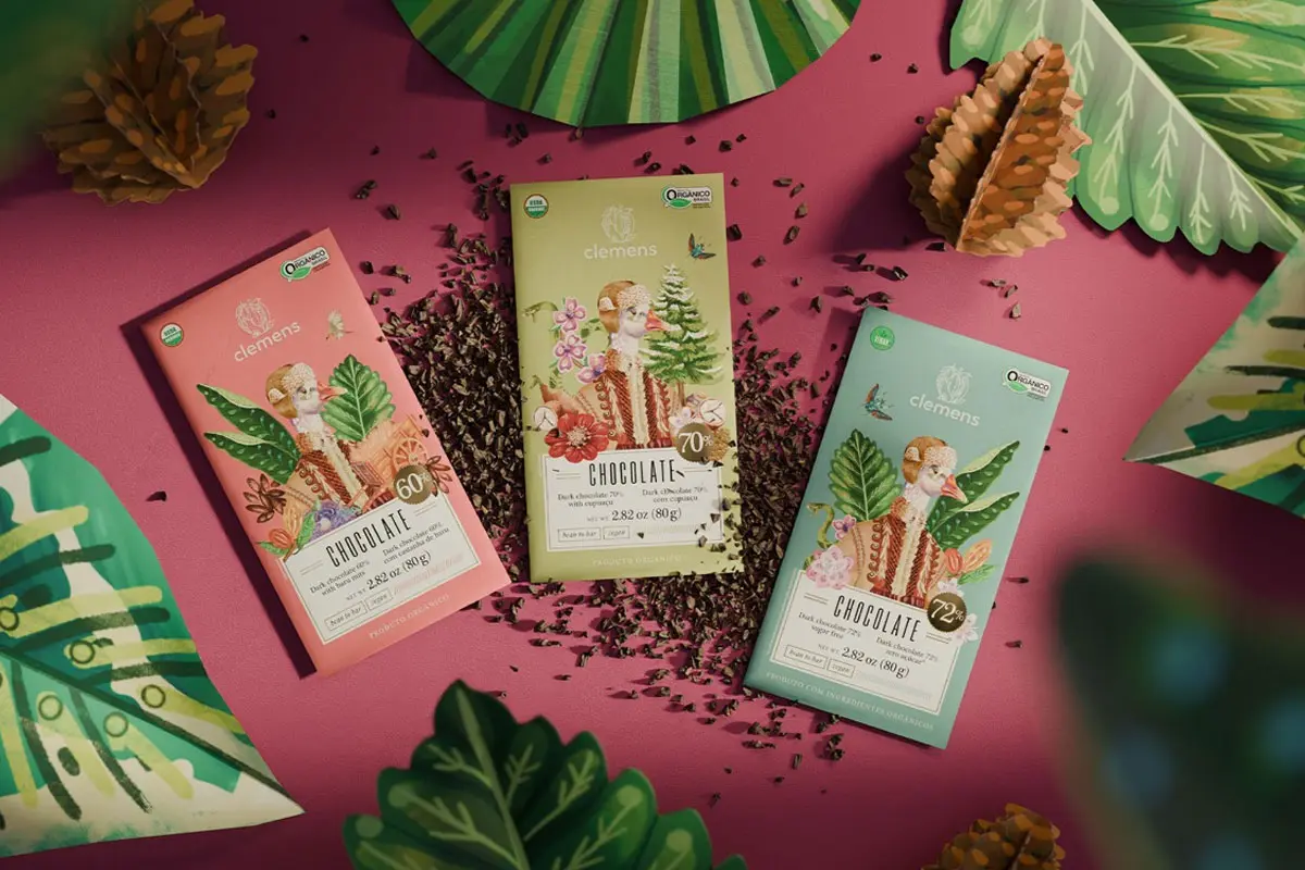 黑巧克力礼盒包装设计