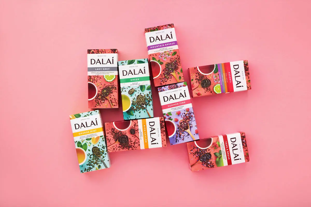 茶业包装盒设计 Dalai茶业包装设计