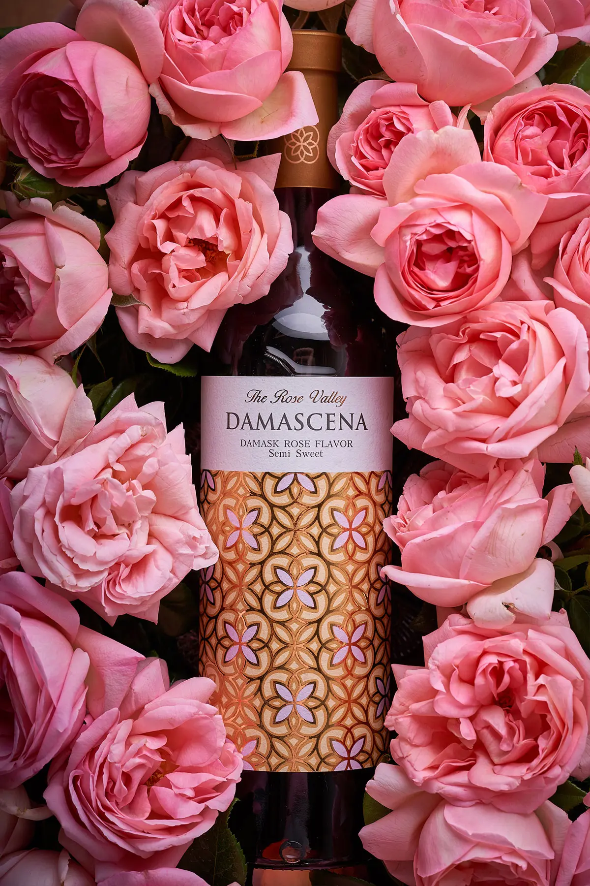 Damascena葡萄酒标签