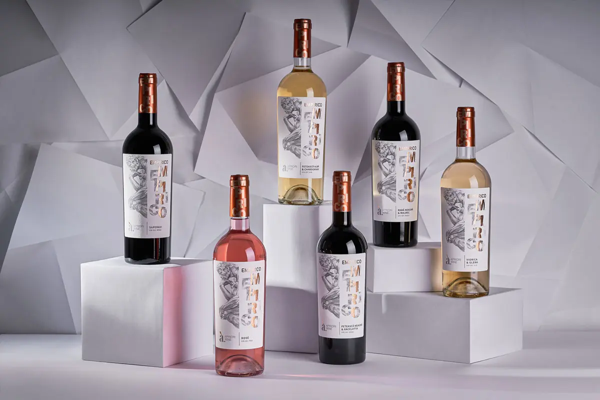 葡萄酒玻璃瓶包装设 Empirico葡萄酒包装设计