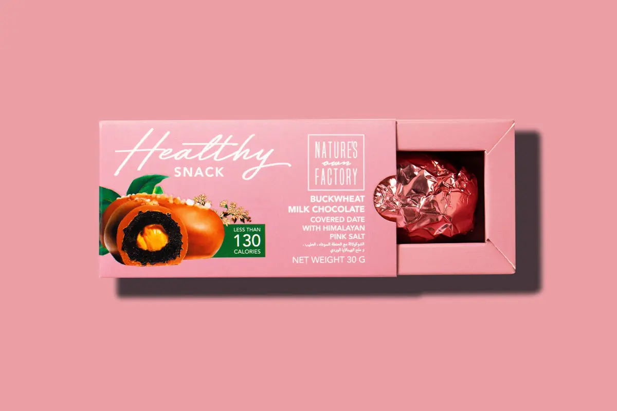 抽象插画巧克力包装