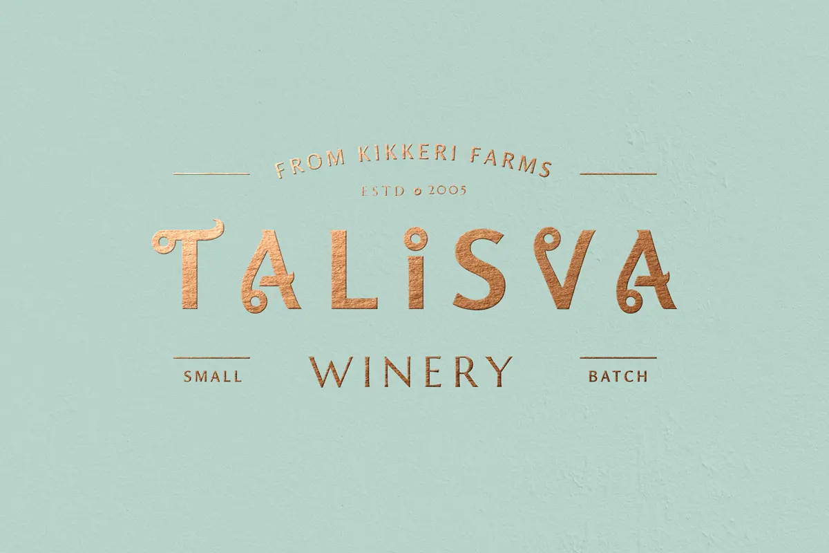 Talisva葡萄酒标志设计